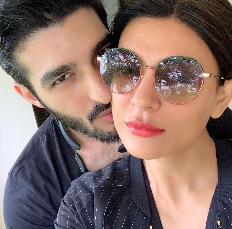 Sushmita Sen and Rohman Shawl