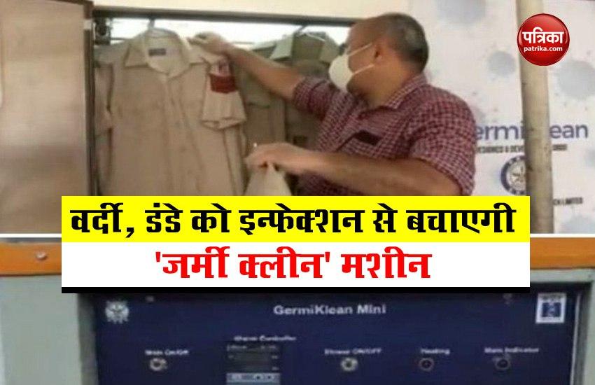 DRDO made Germi Klean Machine for Delhi Police