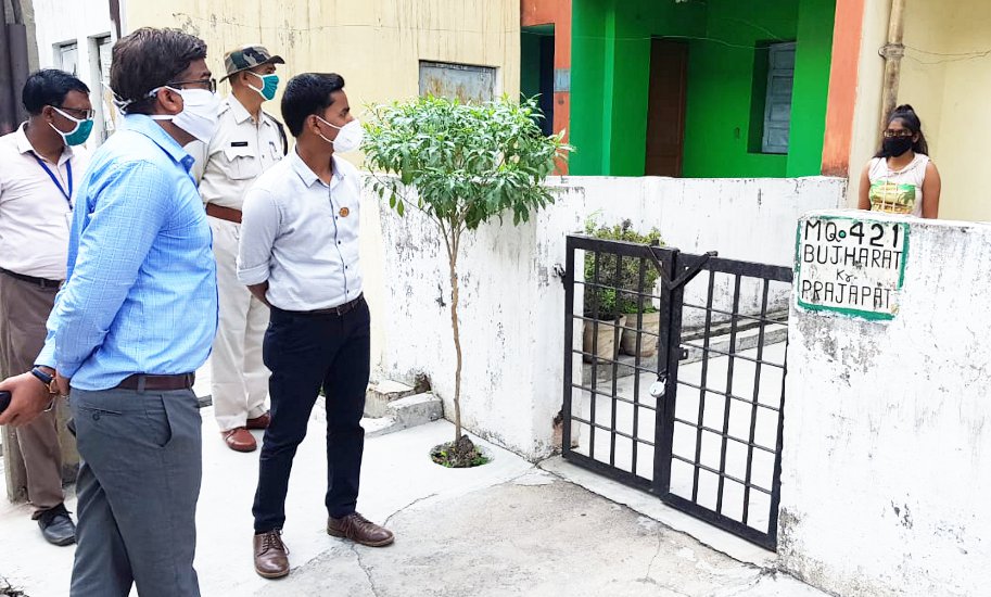 Singrauli collector inspects hospital and NCL colony