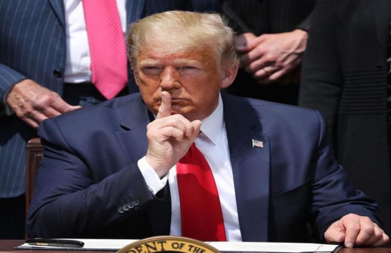 US president Donald Trump