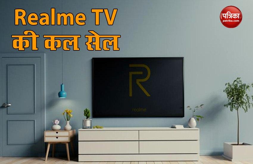 Realme Smart TV Sale on June 16 in India, Price, Features