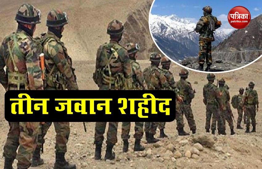 Ladakh: Indian Army officer and two soldiers killed in Galwan Valley
