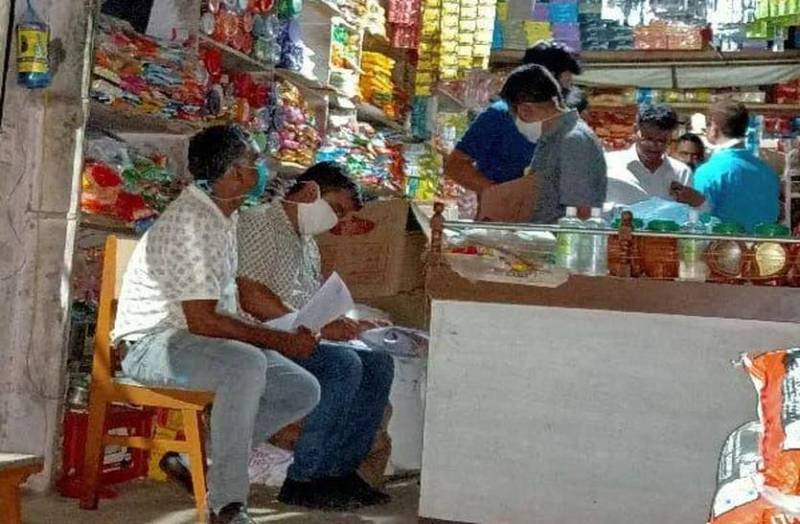 Two Wholesale traders of pan masala products Seized