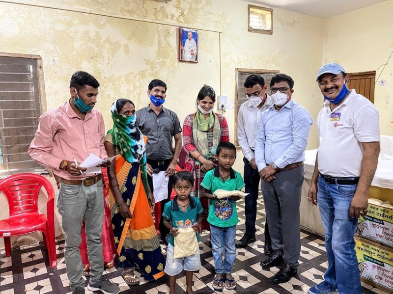 बैहर में कुपोषित बच्चों को पोषण आहार का किया गया वितरण