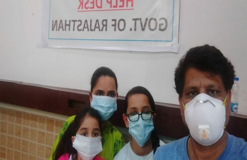 स्वदेश लौटा अमरिका में फंसा जोधपुर का परिवार