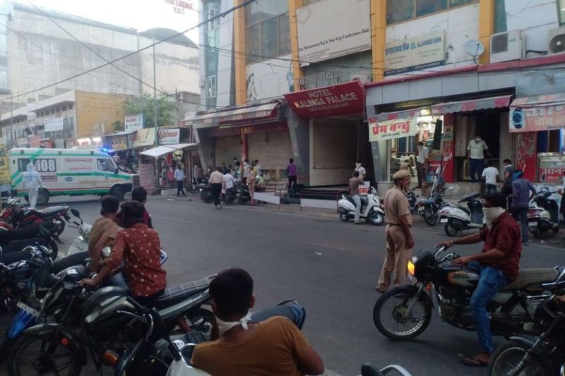 बाड़मेर शहर में स्टेशन रोड की होटल में मिला कोरोना पॉजिटिव, बाजार में हड़कम्प