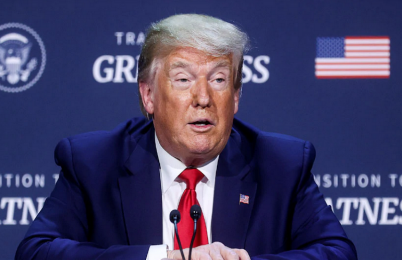 US president Donald Trump