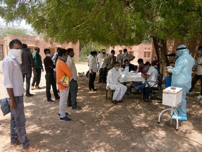 कोरोना पॉजिटिव युवक कर रहा था बस में यात्रा, बालेसर में उतारा