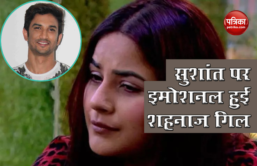 (Shehnaaz Gill cried on Sushant Singh Rajput Death during Live chat session