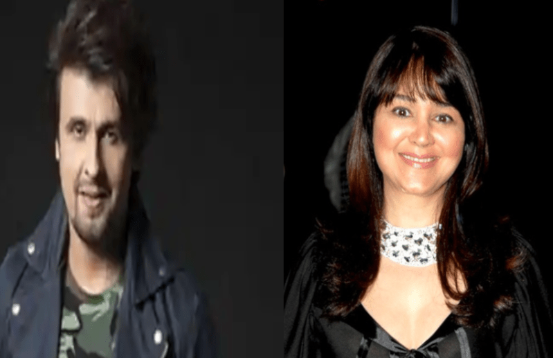 Sonu Nigam and Alisha Chinai