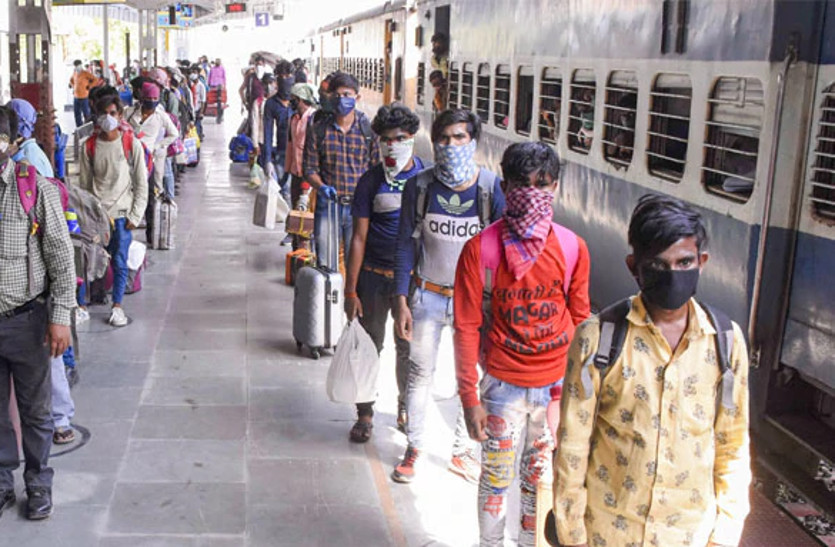 North-Western Railway migrant workers job in rajasthan