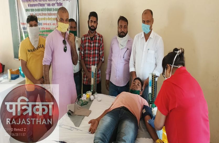 पिण्डवाड़ा : गरासिया समाज के शिविर में 27 यूनिट रक्तदान, जिले में पहली बार आयोजन