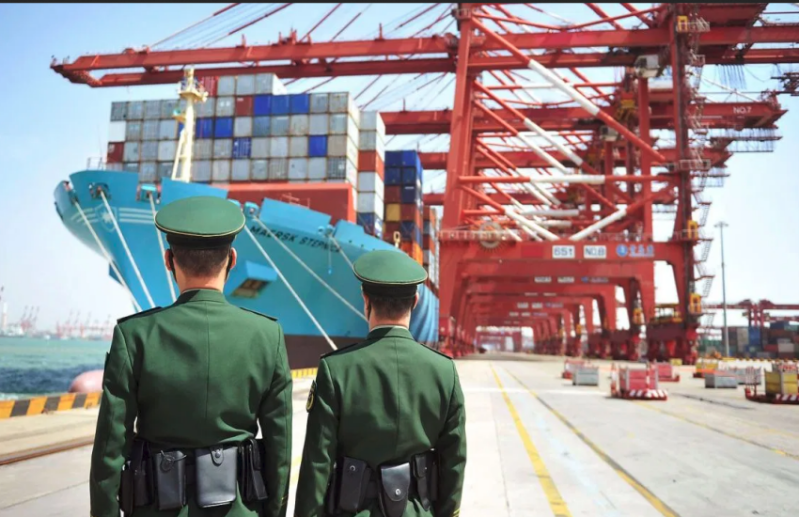 China Stopping India Export Product on Harbour