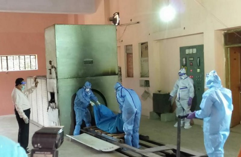 corona positive woman dies in super speciality hospital gwalior