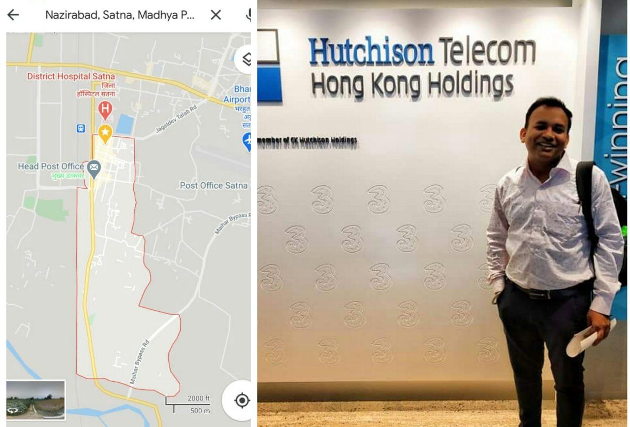 Satna's young man 'detained' in Hong Kong for three hours due to wrong mapping by Google