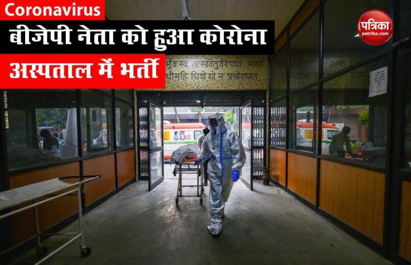 BJP MLA Subhas Sudha Corona positive