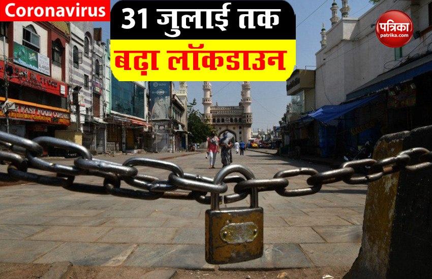 Lockdown Extended in Maharashtra till 31 July