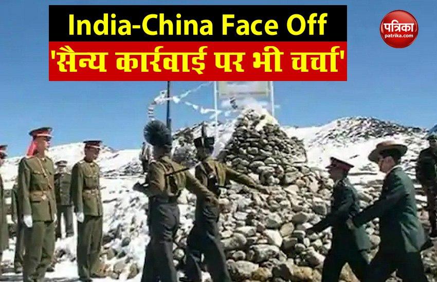 india considering military action Against china