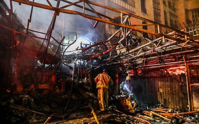 gas explosion in Tehran