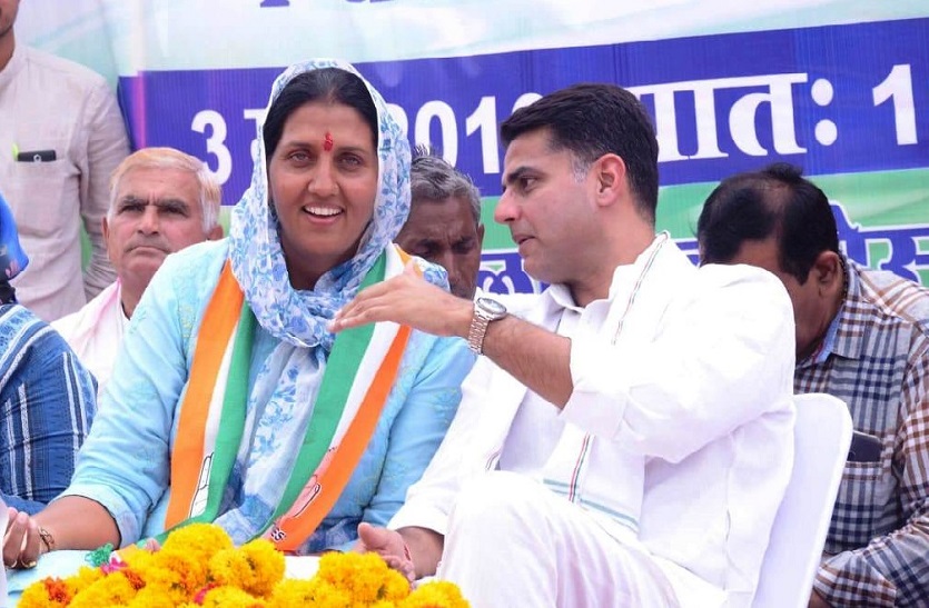 Krishna Poonia is now under Z Security with Sachin Pilot