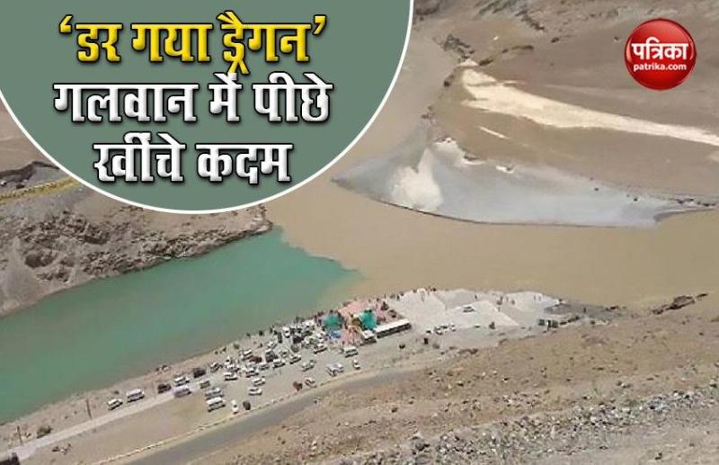 Chinese Soldiers back in Galwan Valley