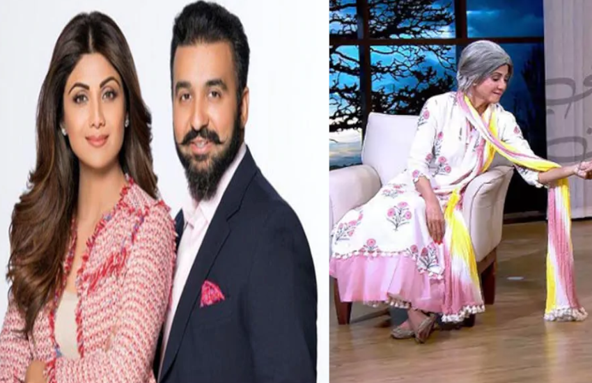 Shilpa shetty and Raj kundra become old in waiting to finish lockdown