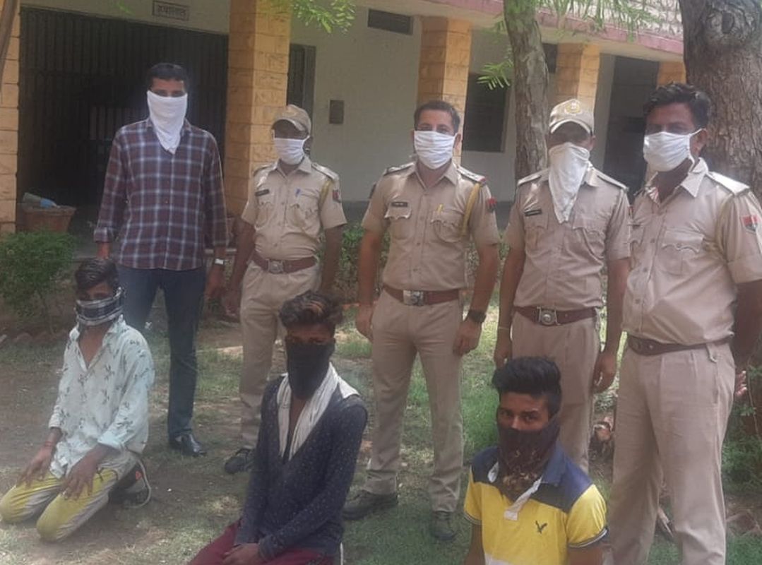 तीन युवकों ने चोरी की 40 वारदातें कबूली