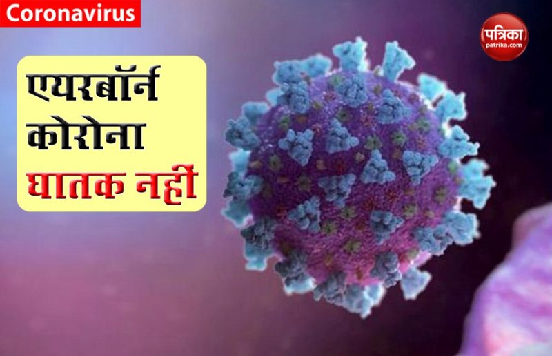 Airborn Corona Infection