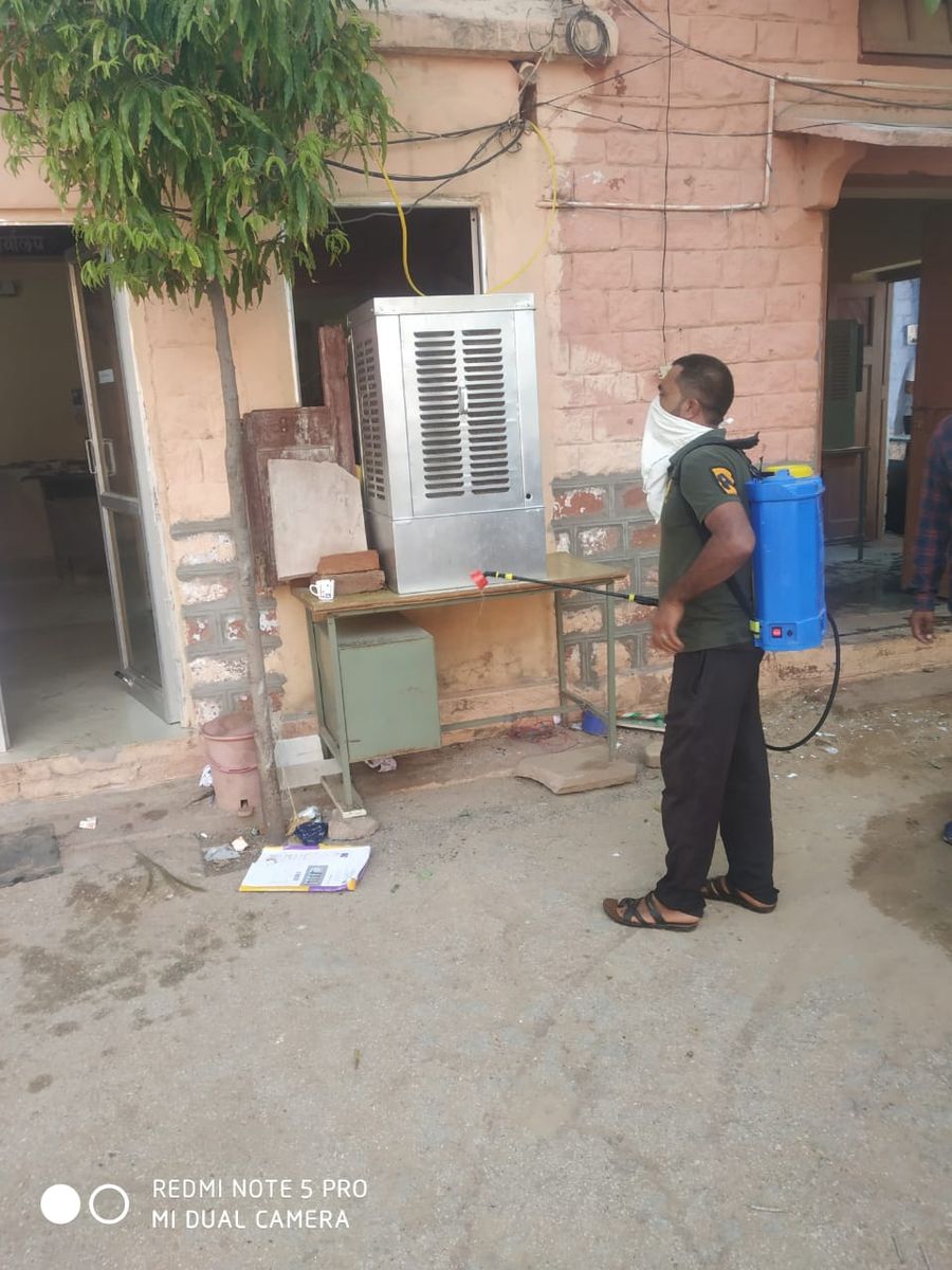 आरोपी के संक्रमित होने पर थाने के पूरे स्टाफ की सैम्पलिंग