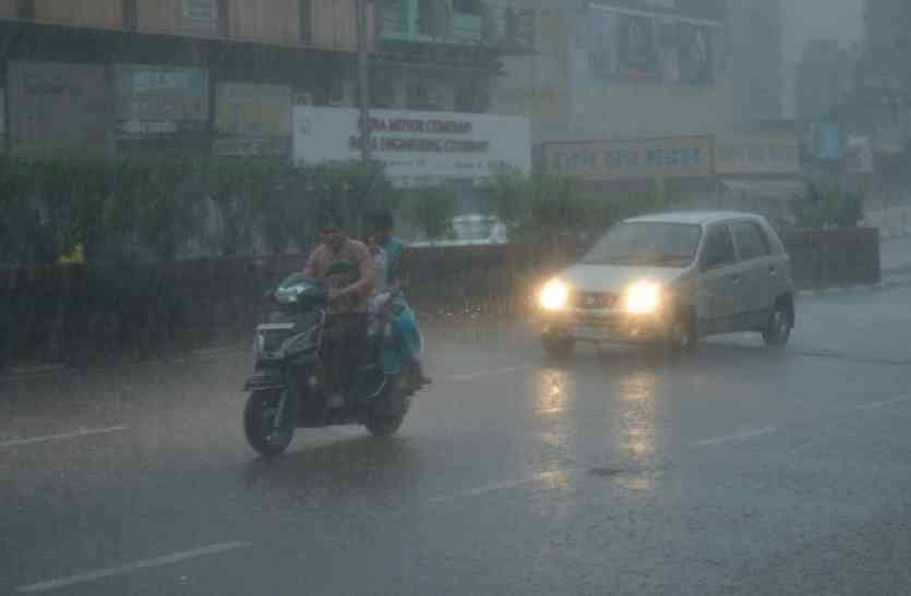 मौसम विभाग ने जारी की आगामी दिनों में भारी बारिश की चेतावनी