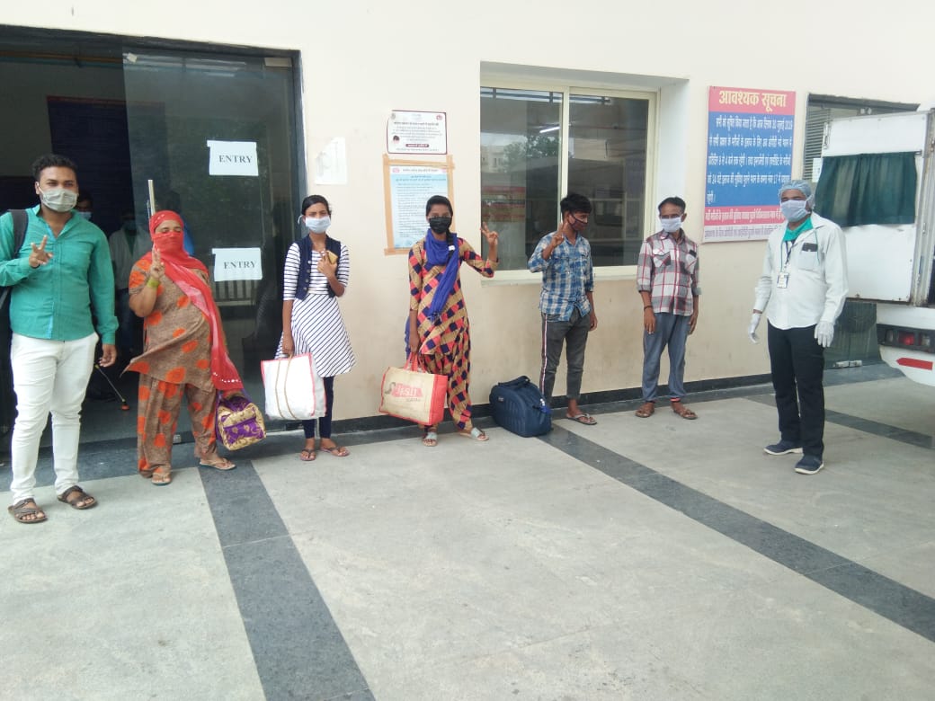 खंडवा से 15 व इंदौर से 2 मरीज हुए डिस्चार्ज
