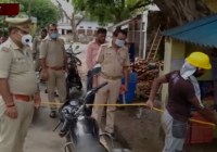 कोरोना वायरस के संक्रमण को रोकने के लिए कार्यालय व थाना को किया गया सैनिटाइज