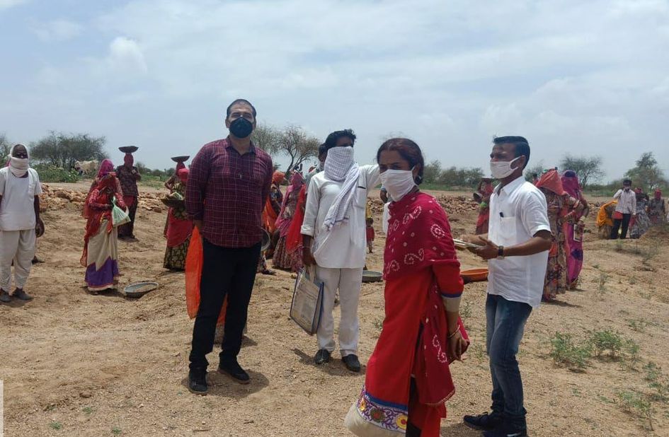 Nagaur administration reached villages, took stock of development work