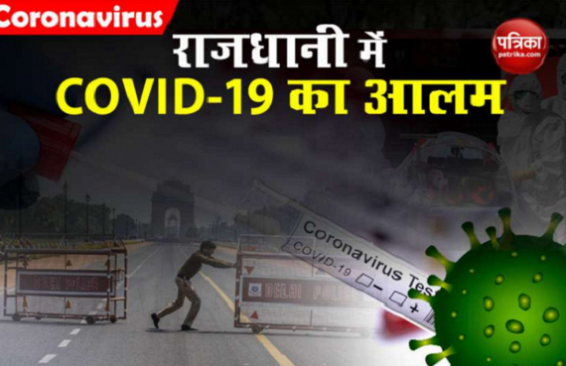 Delhi में 24 घंटे के दौरान मिले 1246 नए Corona Case, 40 लोगों की मौत