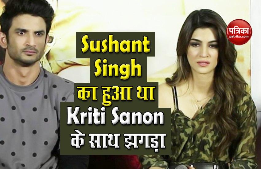Throwback Video Of Sushant Singh Rajput, Kriti Sanon
