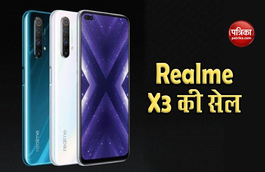 Realme X3 Sale Today in India, Price, Offers and Specificatios