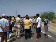 घूमने निकले वृद्ध की डम्पर ने ली जान