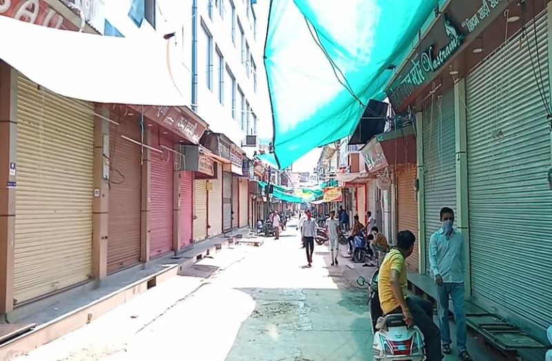 कोरोना की वजह से राजस्थान में यहां आज बाजार पूरी तरह बंद, पसरा सन्नाटा