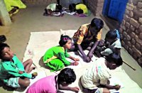 In Ghorda, the youth of the village who are giving education to children by conducting classes in every locality ...