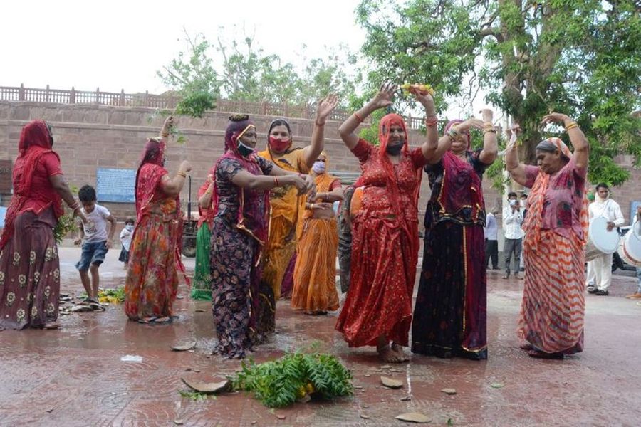 मारवाड़ में सुखद वर्षा के लिए मंडोर में 'मेहजाल'