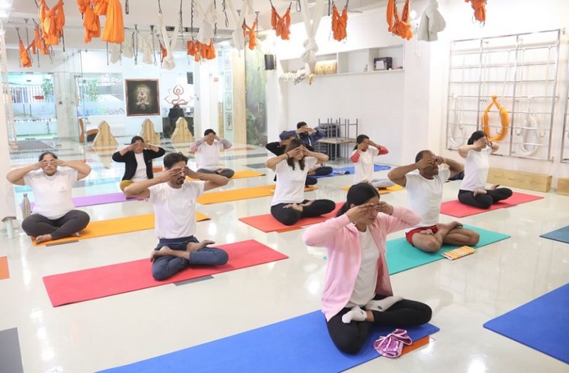 Khandwa at number 4 in the ranking of Yoga to Nirog campaign