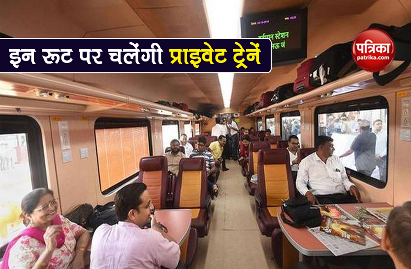 Indian Railways irctc latest update private trains time table 2020