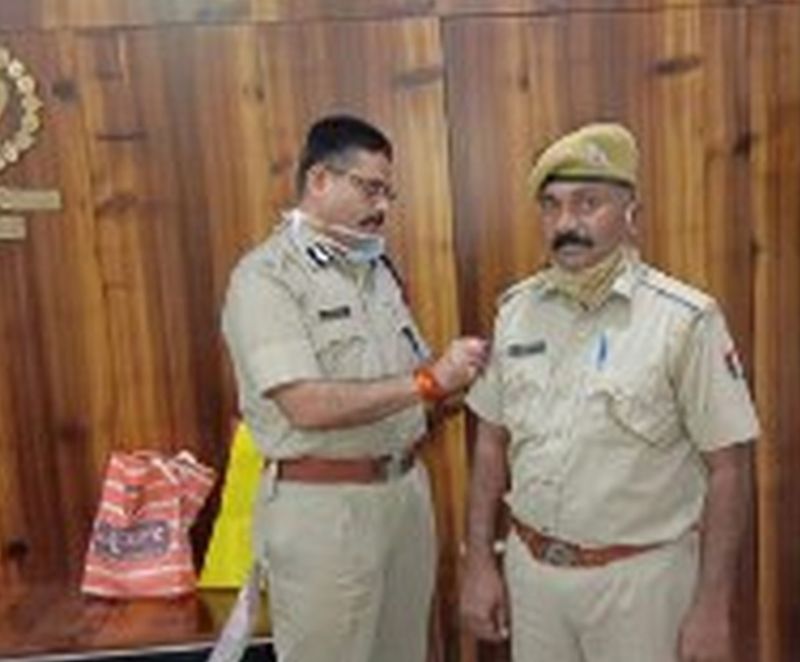 कांस्टेबल से हैडकांस्टेबल बने जवानों का पदस्थापन