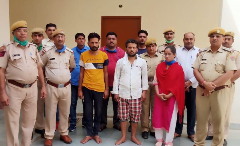 भाई व साली संग पत्नी व बेटे को मौत की नींद सुलाया