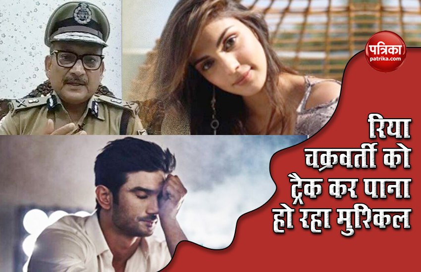 Bihar Police says unable to track Rhea Chakraborty but trying our best