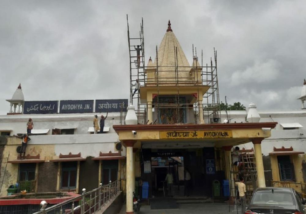 अयोध्या में नया अध्याय : रामलला मंदिर की अनुकृति जैसा अयोध्या का रेलवे स्टेशन