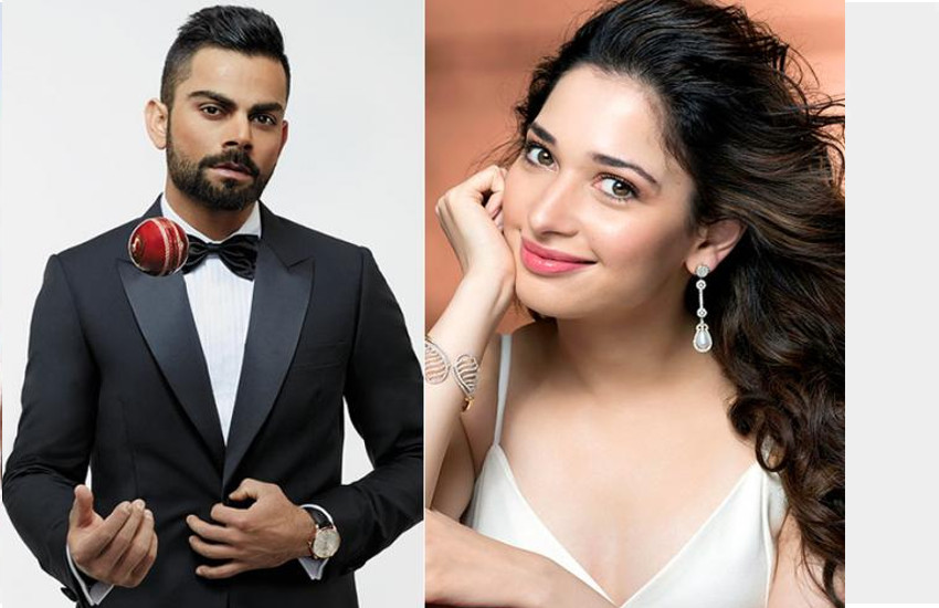 Virat Kohli Tamannaah Bhatia