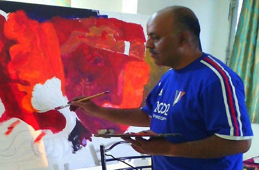 रंगों में माहिर कलाकारों को प्रमोट करने कोशिश, भोपाल के आर्टिस्ट ने तैयार किया प्लेटफॉर्म