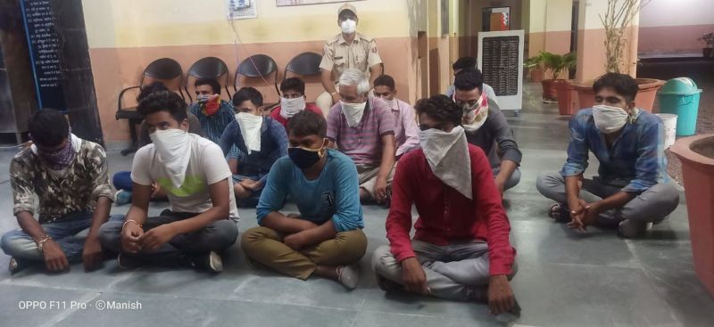 केसीनो व ऑनलाइन जुआघर पकड़ा, पन्द्रह गिरफ्तार