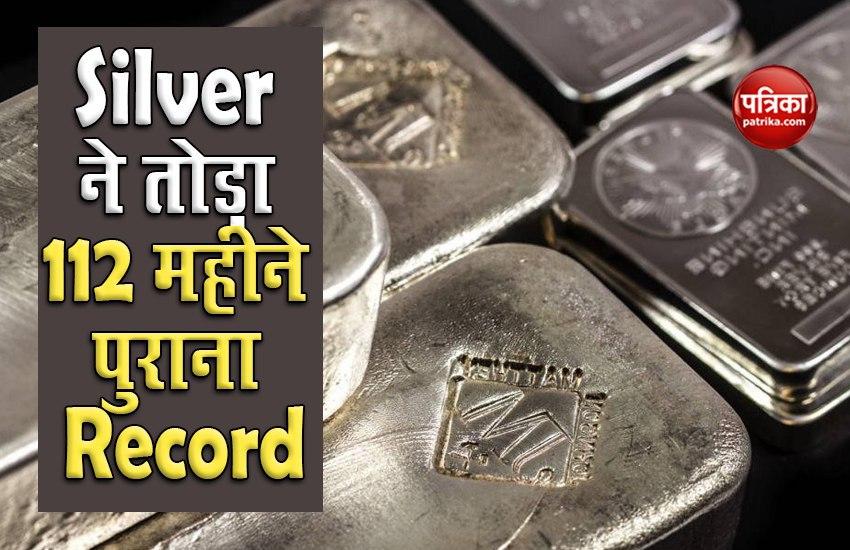 Silver Price At Record Level